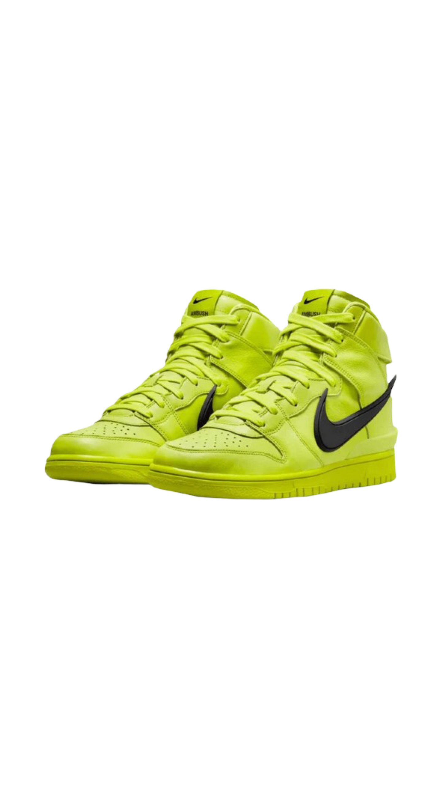 Dunk High AMBUSH Flash Lime