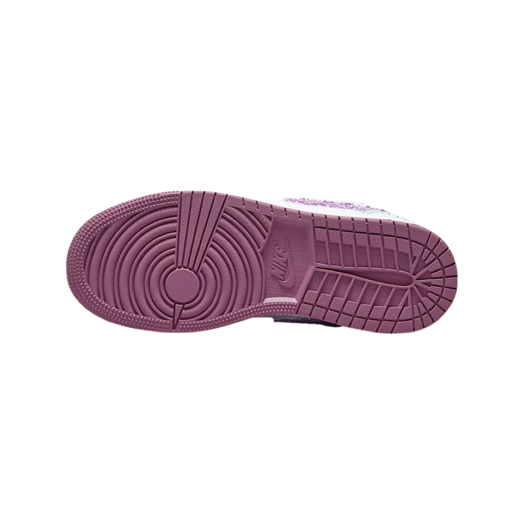Air Jordan 1 low White Light Bordeuax