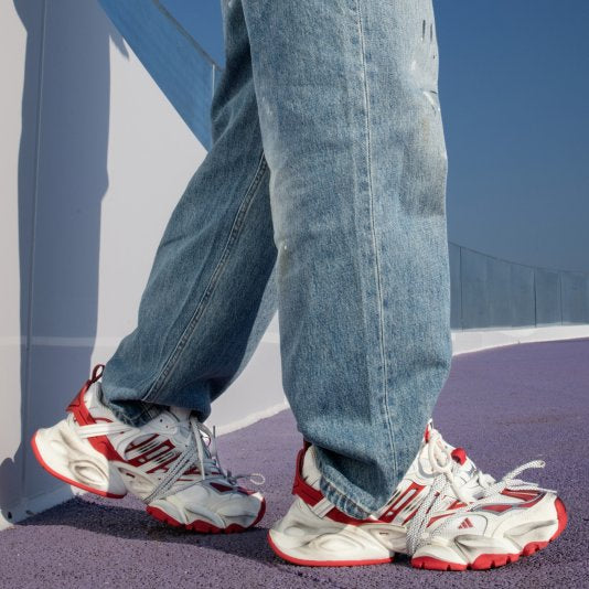XLG runner deluxe white red