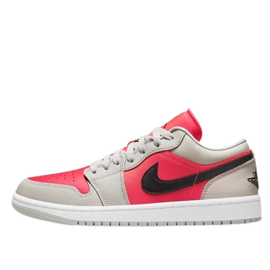 Air Jordan 1 low Light Iron Ore Siren Red