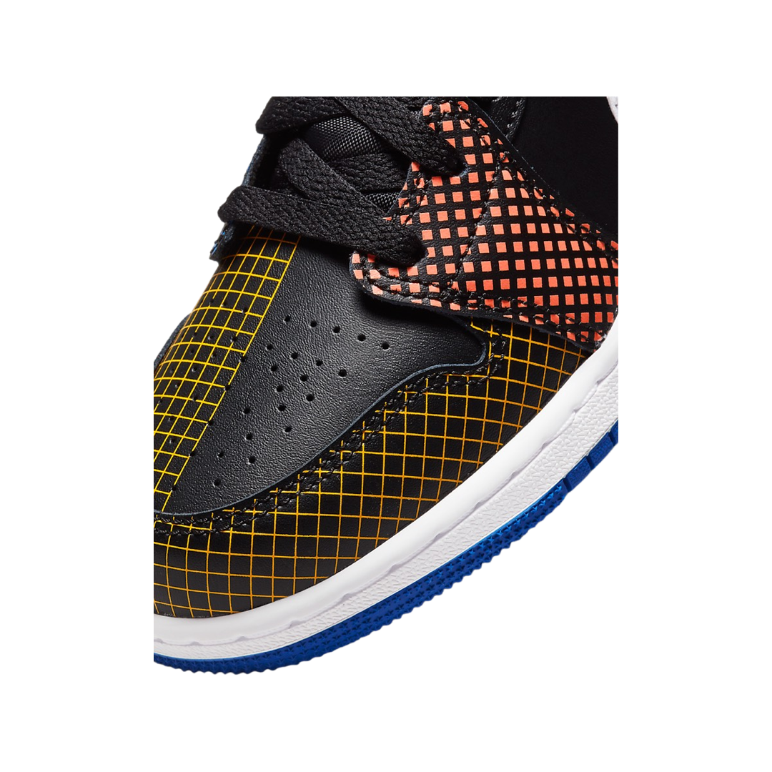 Air jordan 1 mid multicolor grid GS